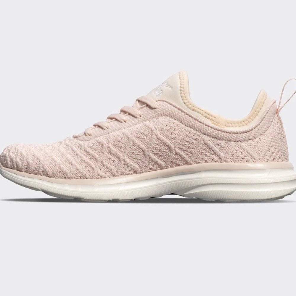 ❌SOLD❌ 🎉2 HPs NIB NWT APL TECHLOOM PHANTOM Rare Pastel Pink Beach Ivory SNEAKER - Picture 4 of 8